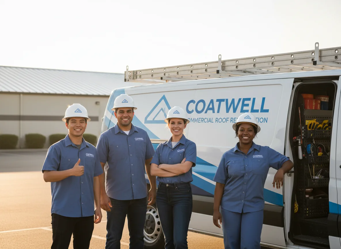 Commercial roof coating company in Newark, CA